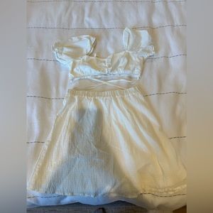 Cute romantic matching set